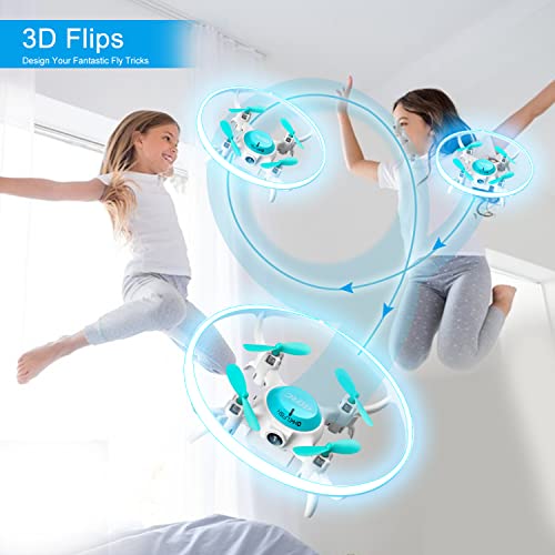 4Drc V5 Mini Drone With Camera For Kids,720P Fpv Live Video Rc Helicopter Quadcopter,With Blue&Green Light For Beginners Boys And Girls Toys Gifts,Waypoints, Altitude Hold, Circle Fly,3D Flips,Blue #TOP6