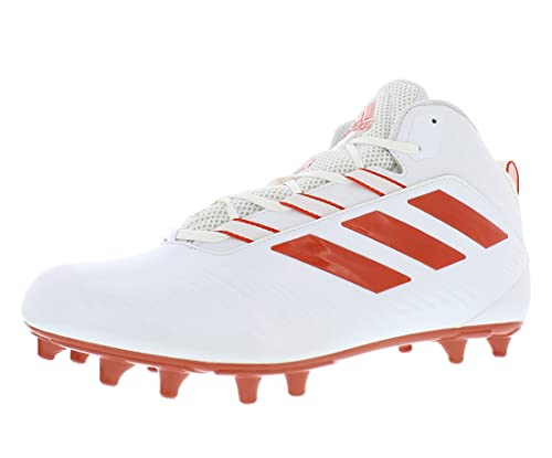 Adidas Sm Nasty Fly 2e Men Shoes Size 12.5, Color: White/Orange