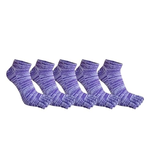 Calcetines cinco dedos hombre y mujer tobilleros algodón transpirables estilo vintage