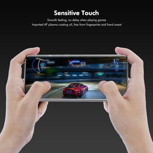 Image of Advanced HD+ Curved UV Tempered Glass Screen Protector Designed for Vivo T4 Ultra 5G - Full Screen Coverage with Easy Installation Kit (Anti-Scratch)