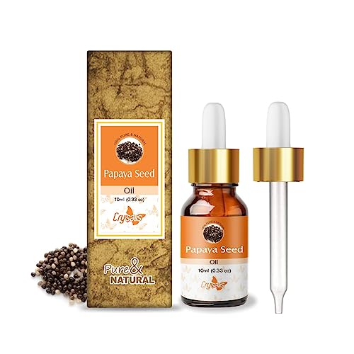 Image of Crysalis Papaya Seed Pure Carrier Oil (Carica Papaya) Cold Pressed Carrier Oil - 10ML