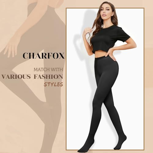 Image of Fleece Lined Thick Tights