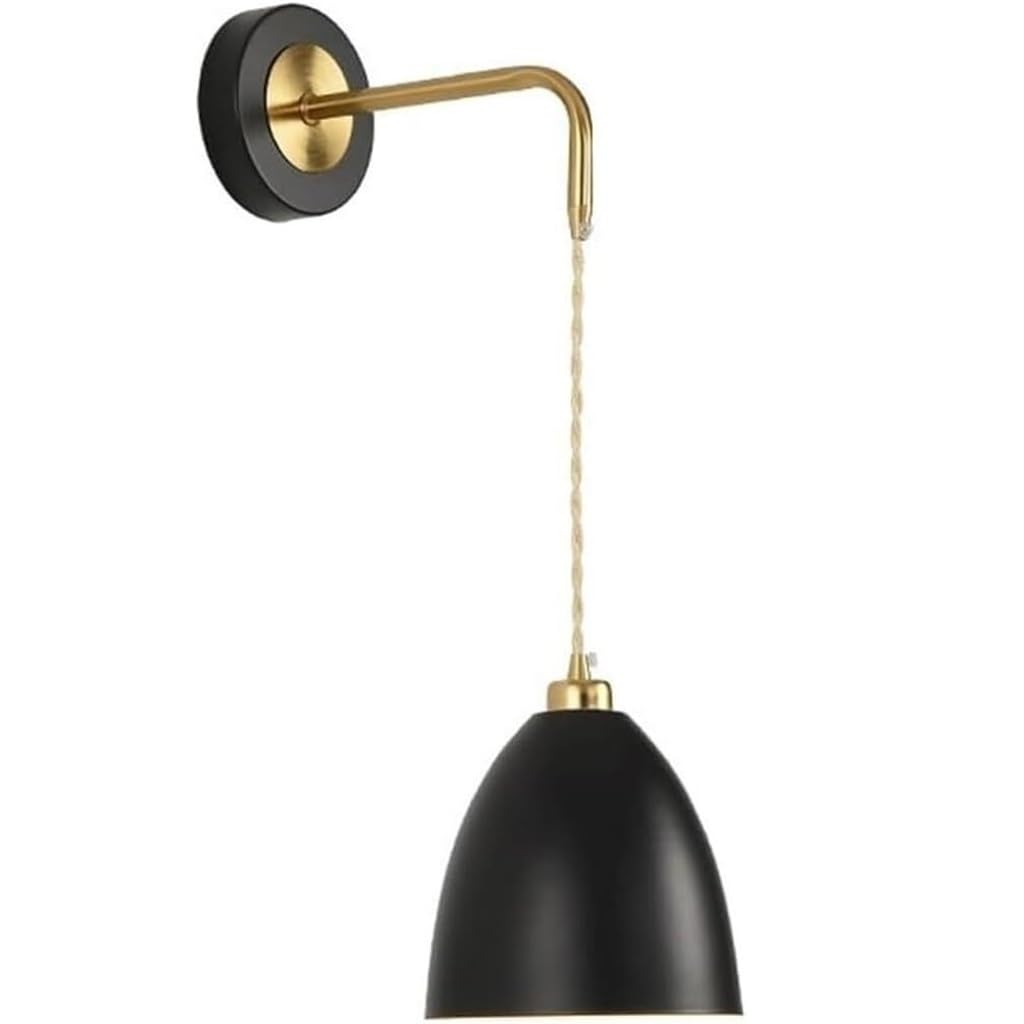 Lámpara de pared de cabecera que elimina la oscuridad con suave luz cálida
