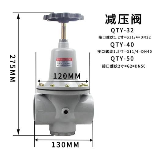 Procesador de aire de alta presión QTY-25 regulador de 1 pulgada resistente a 16 kg 5