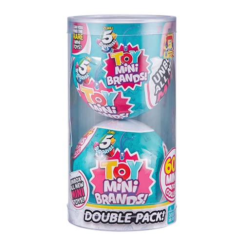 BANDAI Überraschungskapseln (2er-Pack) 7793 Toy Mini Brands Cápsulas coleccionables (2 Unidades), Individual, Color 2 Pack, Zuru