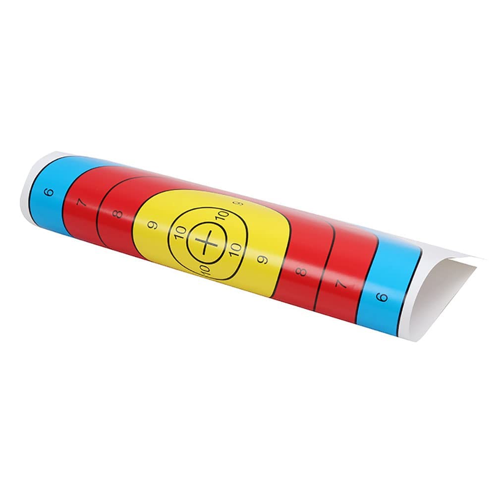 30 pièces de papier cible de tir à l'arc extérieur pour compétition de fléchettes de tir à l'arc