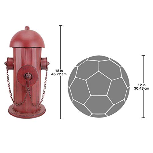 Design Toscano FU68858 Medium Metal Replica Fire Hydrant thumb #6