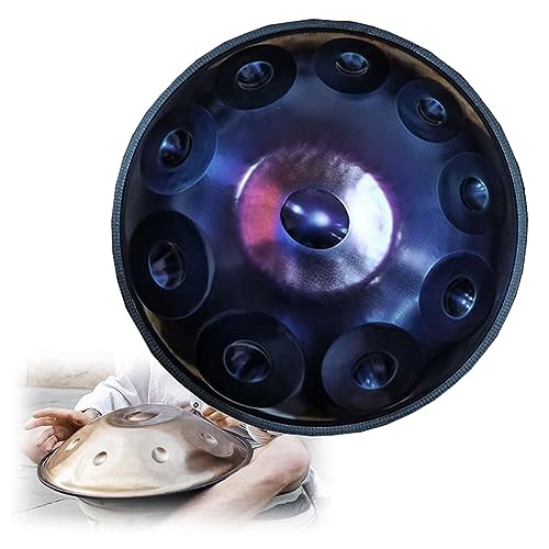 Steel Tongue Drum Handpan 10 Notas 22 Pulgadas en Re menor miniatura 1