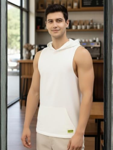 Image of Rigo Stylish Cotton Printed Vest for Men | Round Neck,Regular Fit, Sleeveless T-Shirt Vest for Men | Casual Innerwear Sando for Men & Boys - Perfect for Workouts Gym, Vacations, and Beaches
