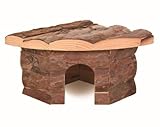Aus unbehandeltem Naturholz. Trixie 62041 Natural Living Eckhaus Jesper, 21 × 10 × 15 cm