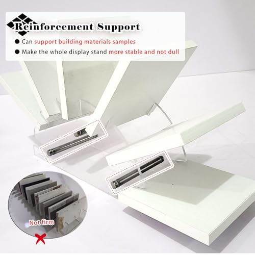 Support de gabarit de matériaux robuste à insertion inclinée pour échantillons - 5
