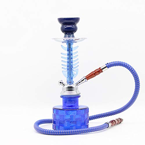 Shisha Set mit 2 Schläuche, Naturkohle, Kaminkopf, Alu Mundstück, Hygiene Mundstücke inkl. Komplettset Schlauch…