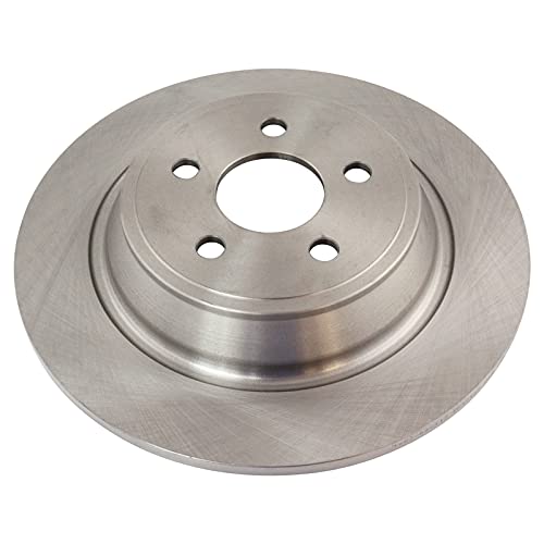 Image of TRQ Rear Ceramic Brake Pad and Rotor Set