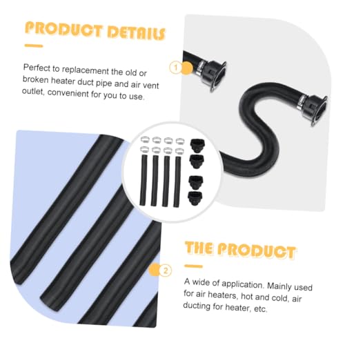 Tuyau de chauffage de voiture extensible 80cm pour optimiser l'air chaud