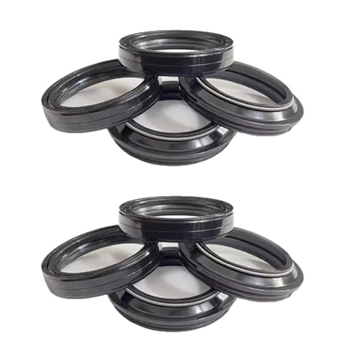 41 × 53 × 8/10.5 �t�����g�t�H�[�N�_�X�g�I�C���V�[�� YZ125 WR125 WR125R �J���o�t�H�[�N 09-2016 YZF125R YZF125 YZF WR YZ 125(4pc Seal 4pc Cover)