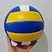 Wooswen Soft Press Volleyball PU Leather Match Training Volleyball Adult Kids Beach Game Play Balls for Indoor Outdoor Sports