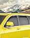 Deejecsun in-Channel Window Rain Guards Fit for Jeep Grand Cherokee 2011-2021 Limited Extra Durable Window Deflectors Vent Visors Shades Car Accessories Visors Rain Guards -4 pcs
