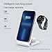 Nillkin 3 in 1 Magsafe Wireless Charging Station, Garmin Watch Charger Stand for Fenix 7/7S/8 Forerunner 245/745/945/965,Tactix,Enduro,Epix,Foldable Charger for iPhone 16/15/14 & AirPods with Adapter