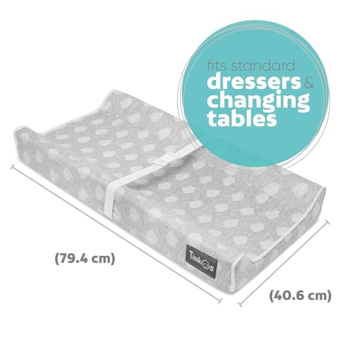Baby Change Pad, Timkos Baby Change Mat Baby Change Table, Waterproof & Non-Slip Baby Changing Pad Mat for Infant Newborn with Washable Cover - Image 6