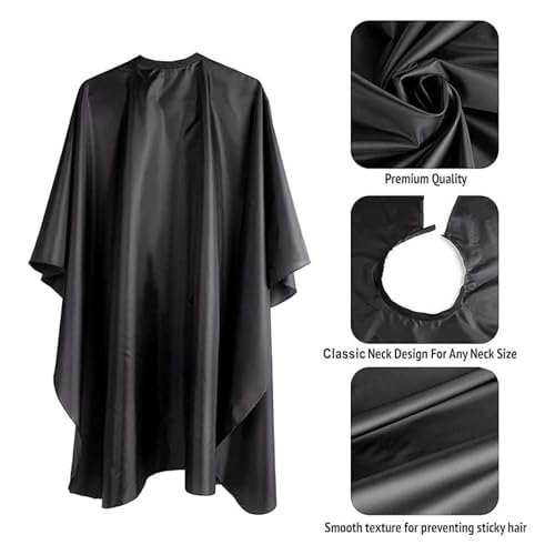 Image of uniformer Hair Cutting Sheet | Waterproof Hair Cutting Apron | Stain-Resistant Hair Cutting Cape | Adjustable & Durable Hair Cutting Cloth | Perfect for Salon | Size 59x51 inches