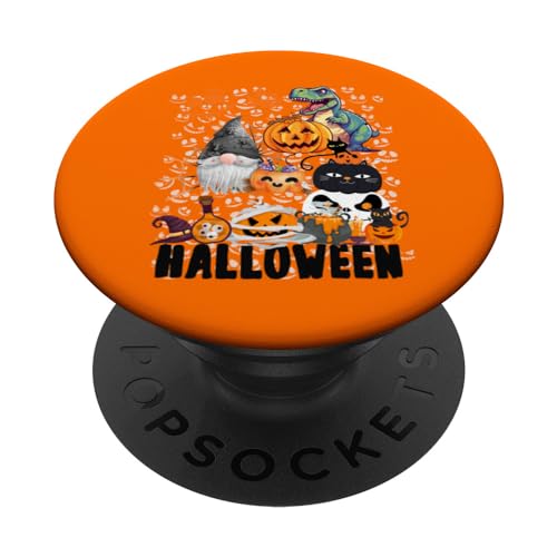 Halloween Pumpkin Outfit Ideas For Kids & Halloween Pumpkin PopSockets Swappable PopGrip, Black