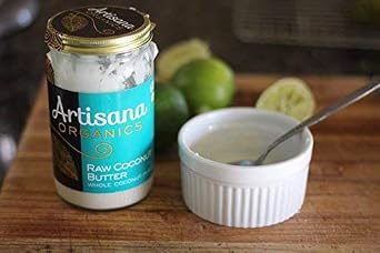 Artisana Organics Raw Coconut Butter (10.6 Ounce (Pack of 1)) USDA Organic, Non-GMO, Gluten-Free & Keto, No Sugar Added, Paleo, Vegan, Creamy Spread to Boost Smoothies, Fruit Salads and Oatmeal.
