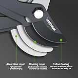 GARDENWORK Telescopic Bypass Loppers 43-60cm,Garden Loppers for Gardening,SK5 Sharp Blade,Cutting Diameter: 3.5 cm,Garden Tree Lopper for Pruning Fresh Branches - Image 4