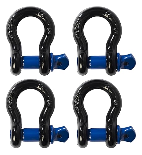 Manilles de levage 10 tonnes Hi-Gear en acier forgé haute résistance
