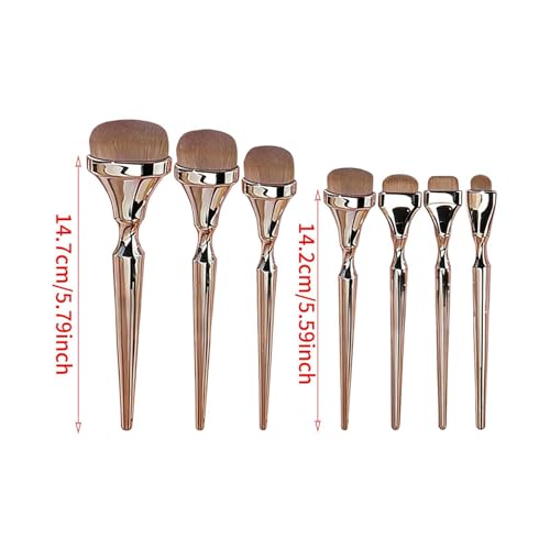Lot de 9 pinceaux de maquillage réutilisables essentiels - 5