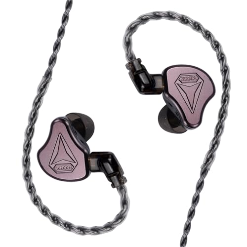 FAAEAL �C���C���[���j�^�[�AHiFi�L���C���z���A�Q�[�~���O�C���z���A�n�C�u���b�hIEM�C���z���A��������t�F�C�X�v���[�g�t���A���ߍ��݌^QDC 2�s�����O���\�P�[�u��3.5mm�v���O�B