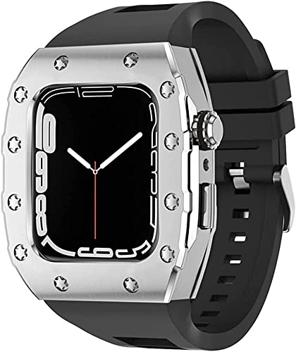 Lunette en métal pour Apple Watch 7/8 protégez votre montre avec style