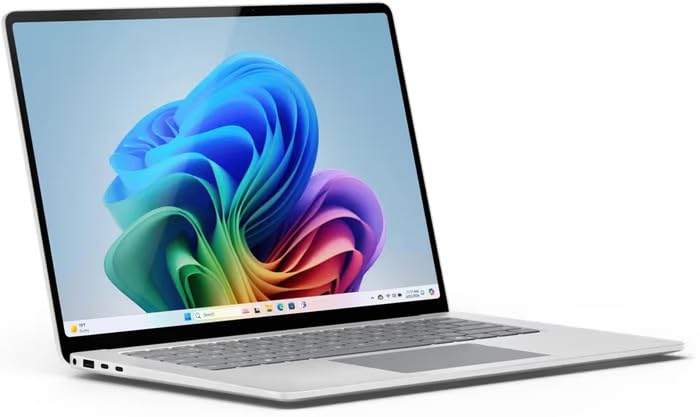 Image of Microsoft Surface Laptop 7th Edition for Business, 15 inch, Platinum, Intel Ultra 5 236V, 16GB RAM, 256GB SSD