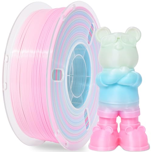Image of RAMBERY PLA Rainbow 3D Printer Filament Fast Color Change, PLA Filament Vacuum Packaging, 1.75mm 1kg(2.2lb), PLA Rainbow Apple Color