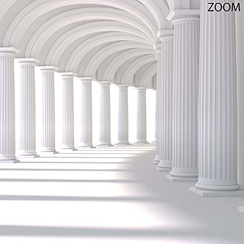 Tunnel illusion 3D blanc pour donner de la profondeur à une pièce - 4