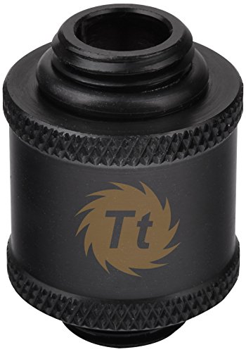 Thermaltake CL-W043-CU00BL-A 20 mm Pacific G1/4 Male to Male Extender - Black