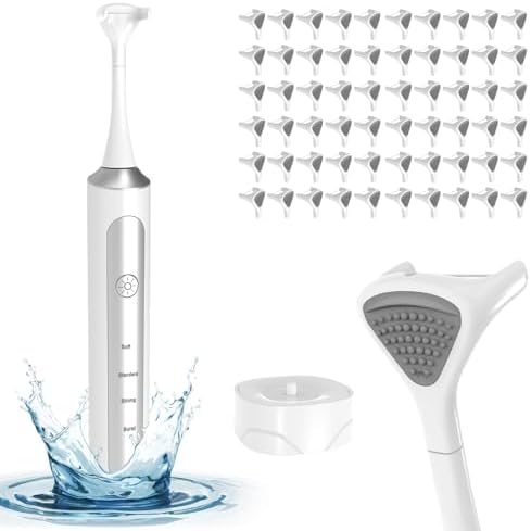 Rechargeable Electric Flosser–4-Speed Dental Flosser with 60 Head...