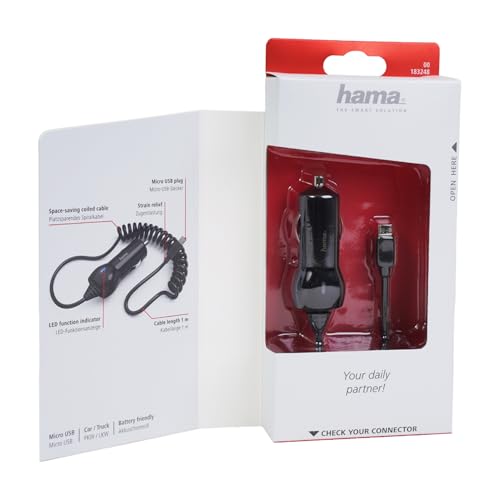 Hama 00183248 chargeur d'appareils mobiles Smartphone Tablette Allume cigare Auto Neuf - vue 6