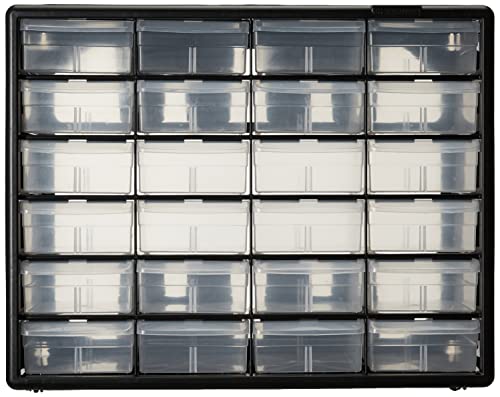 image for Akro-Mils 10124 24 Drawer Plastic Parts Storage Hardware and Craft Cab