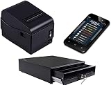 6" Mobile Kasse für Einzelhandel, Kiosk, Imbiss, Cafe, Laden: Terminal, Bondrucker, Geldlade/DSFinV-K, TSE-Konform, ohne ABO Handel-Kasse Laden-Kasse