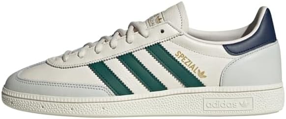 adidas Men's Cwhite/Cgreen/Nindig Handball Spezial FTWR whiteShadow Navy/Team Victory red 12 US