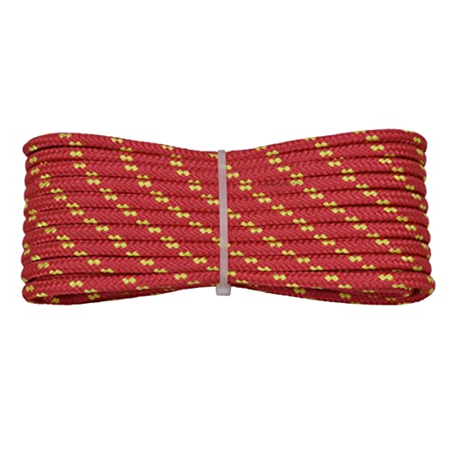 006006114 Treccia Surf rossa, 6 mm - 20 mt, Corda intrecciata multiuso resistente ai raggi U.V. e all'abrasione, per attività all'aperto, giardino, mare, guinzagli e fai da te, rottura 350 kg