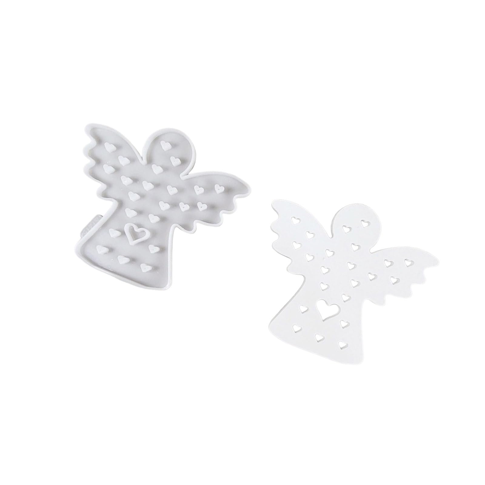 Kalttoy Heart Cherubs With Star Silicone Molds Plasters Epoxy Resin Molds Ornament Casting For Craft Making Cherubs With Star Silicone