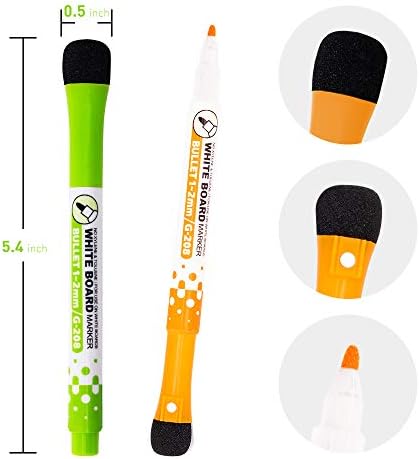 Whiteboard Stifte 8 Verschiedene Farben Magnetisch Trocken Abwischbar Fur Schule Buro Zuhause Burobedarf Amazon De Burobedarf Schreibwaren