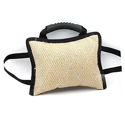 Coussin de dressage robuste pour chien avec 3 poignées en matériau résistant - 5