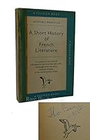 A Short History of French Literature B0000CIZOF Book Cover