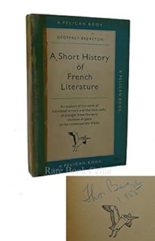 Paperback A Short History of French Literature Book