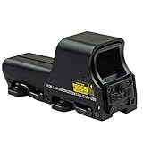 eotech magnifier  OpTacs Rotpunkt Optik, Zielfernrohr Tactical 553 Graphic Sight - EOTech Nachbau mit Schnellverschluss