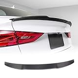 Carbon Fiber Trunk Spoiler Compatible with 2013-2020 Audi A3 S3 RS3 8V Custom Parts Trunk Lip HighKick Rear Wing Spoiler Body Kits Factory Outlet
