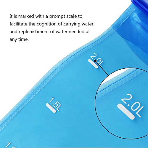 Bolsa de bexiga de água, Andoer Saco da bexiga de água Saco de armazenamento do pacote de hidratação