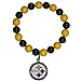 NFL Pittsburgh Steelers Fan Bead Bracelet